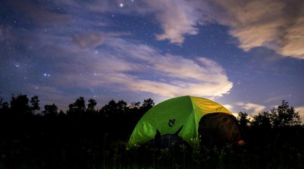 A Tent Camping Honeymoon 