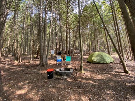 Acadia East Campground is your first campground, located outside of Gouldsboro, Maine. How did you come to acquire this parcel for the campground